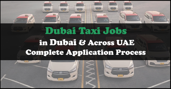 Dubai Taxi Jobs