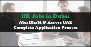 HR Vacancies in Dubai UAE