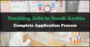 Teaching Vacancies in Saudi Arabia