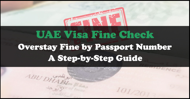 UAE-Visa-Fine-Check-Online
