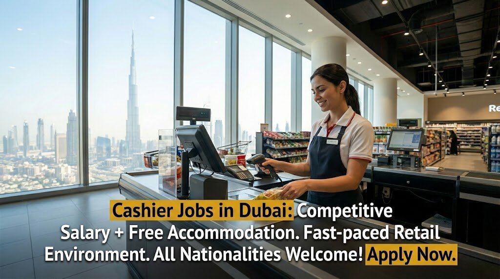 Cashier Jobs in Dubai