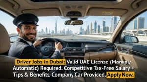 Driver Jobs in Dubai with Contact Number