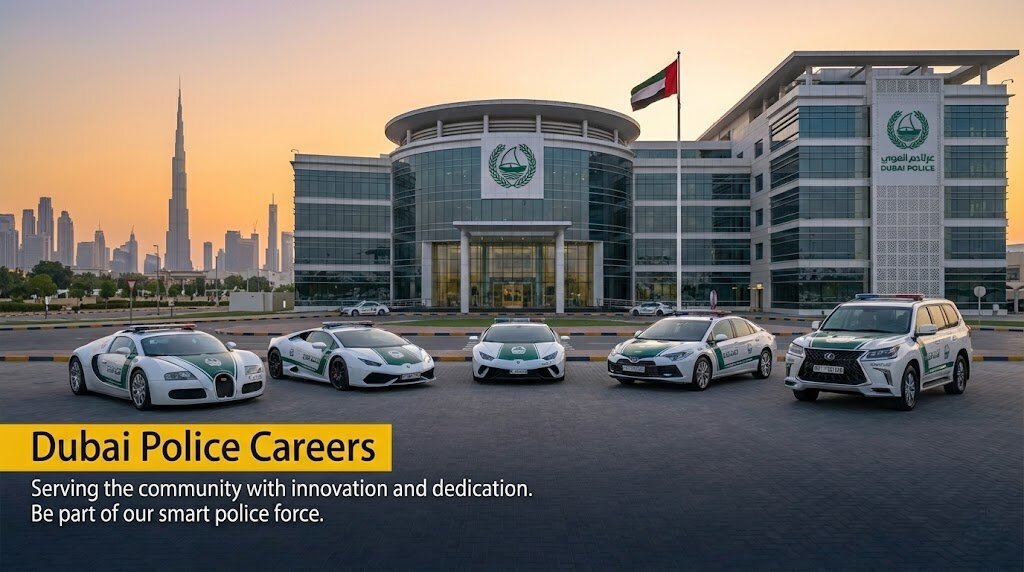 Dubai Police Careers 2026 | Jobs for Expats & Locals (Salary)