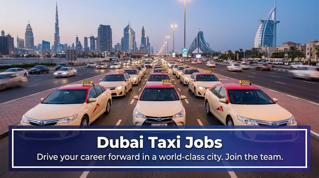 Dubai Taxi Jobs 2026 | DTC, RTA & Limousine Driver Careers in UAE