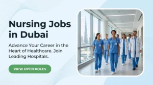 Nursing Jobs in Dubai Recruitment Banner