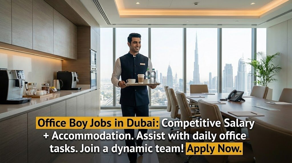 Office Boy Jobs in Dubai | Salary for Tea Boy & Messenger