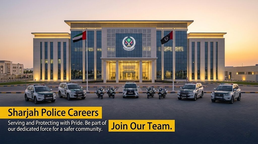 Sharjah Police Careers 2026 | Jobs for Expats & Locals (Salary)