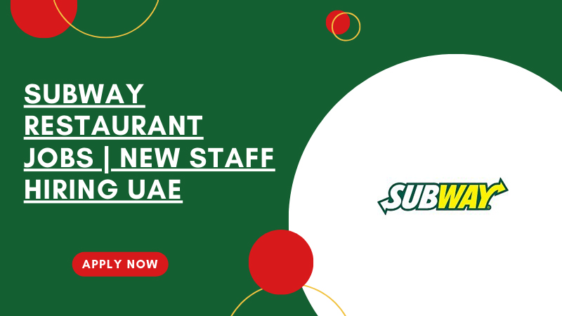 Subway Restaurant Jobs