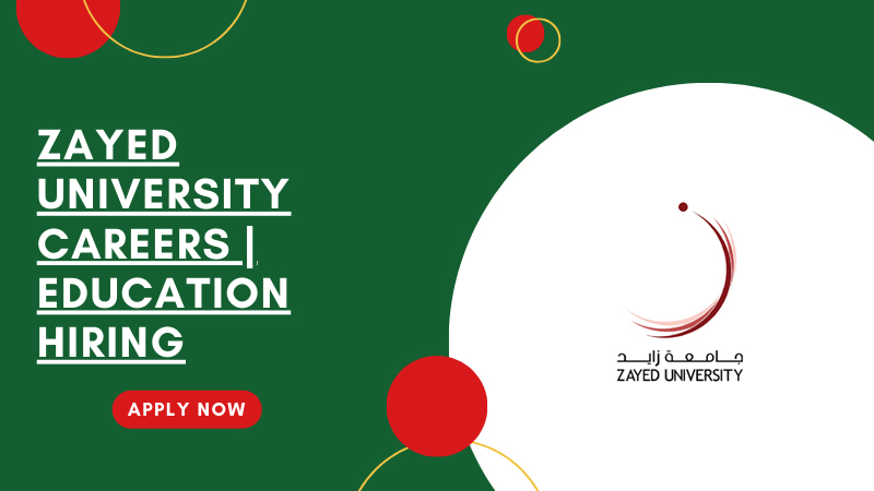 Zayed University Careers 
