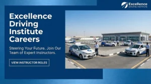 Excellence Driving Institute Careers 2026 | RTA Instructors, Customer Service & Fleet Jobs in Dubai
