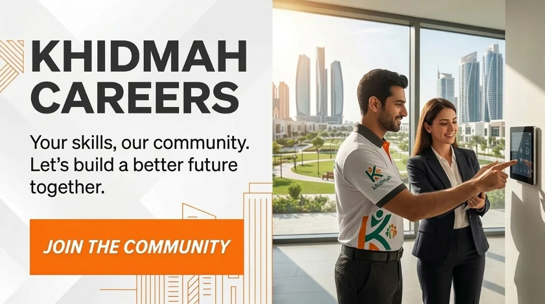Khidmah Careers 2026 | MEP, Cleaning & Facility Management Jobs