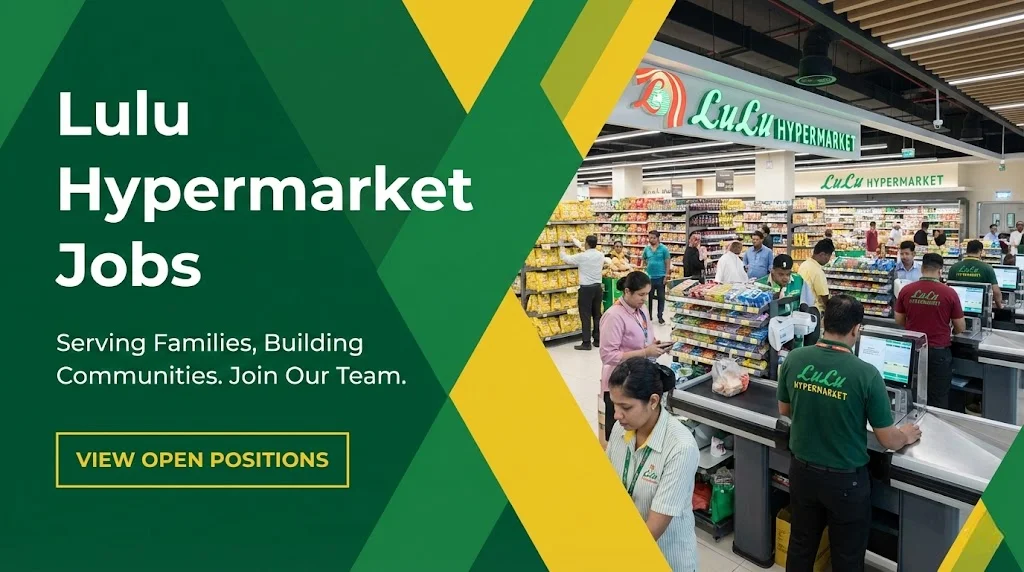Lulu Hypermarket Careers 2026 | FMCG Retail, Supply Chain & Cashier Jobs in UAE