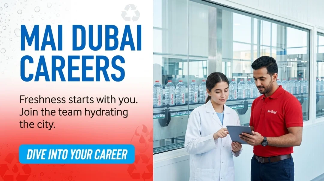 Mai Dubai Careers 2026 | Factory, Delivery & Sales Jobs