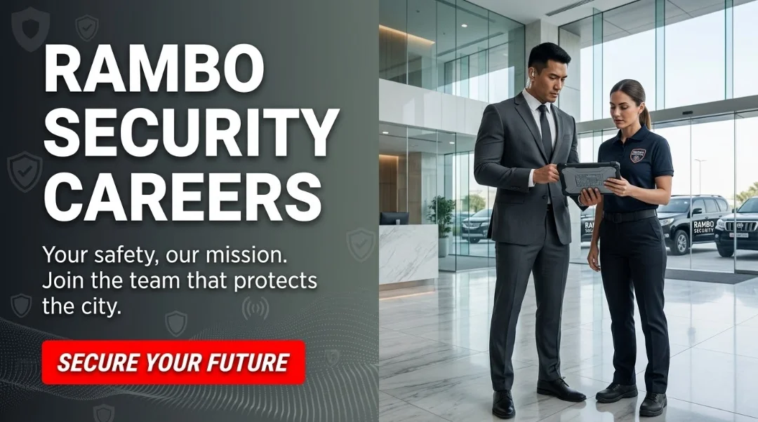 Rambo Security Services Careers 2026 | Security Guard Jobs in Dubai