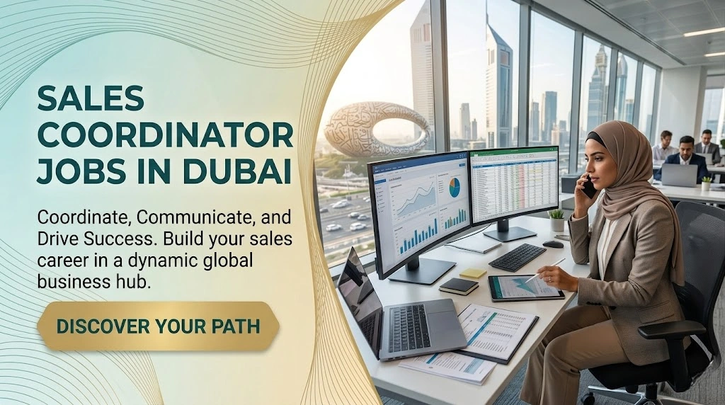 Sales Coordinator Jobs in Dubai 2026 | ERP Skills & Salary Guide