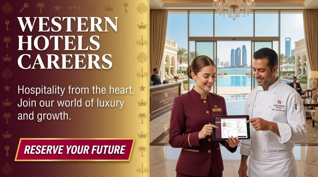 Western Hotels Abu Dhabi Careers 2026 | Hospitality & F&B Jobs