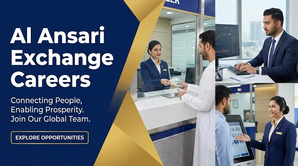 Al Ansari Exchange Careers 2026 | Branch Teller, AML Compliance & Cashier Jobs in UAE