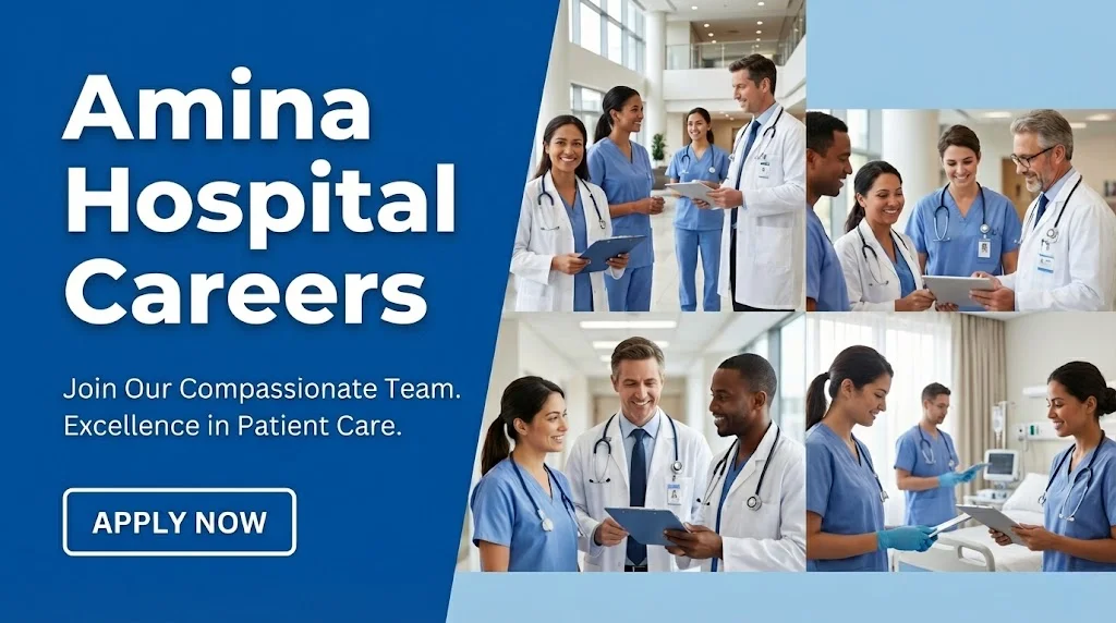 Amina Hospital Careers 2026 | Registered Nurse, Medical Coder & Specialist Doctor Jobs in Ajman