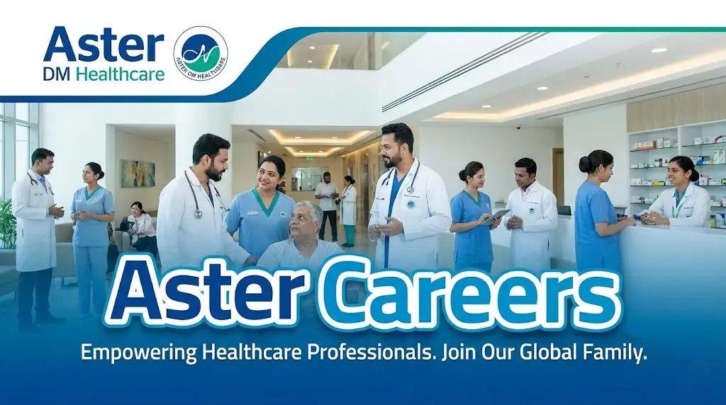 Aster Careers 2026 | Apply for Pharmacy, Nursing & Clinic Jobs