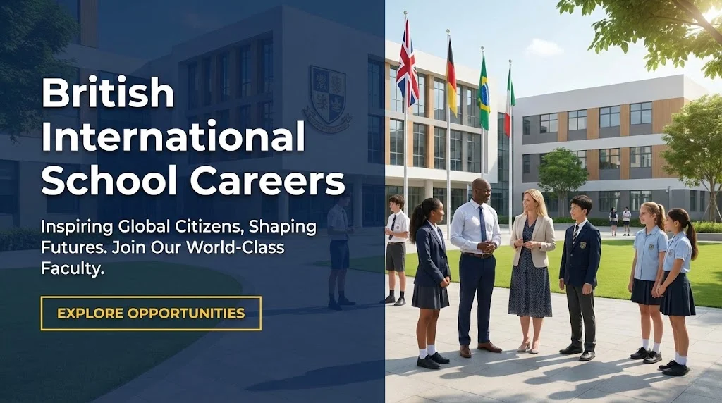 British International School Careers 2026 | Teaching, Admin & Academic Jobs in UAE