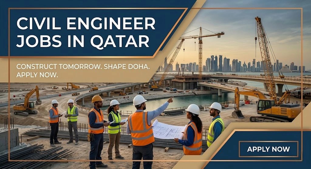 Civil Engineer Jobs in Qatar | Site, QA/QC & Planning Roles