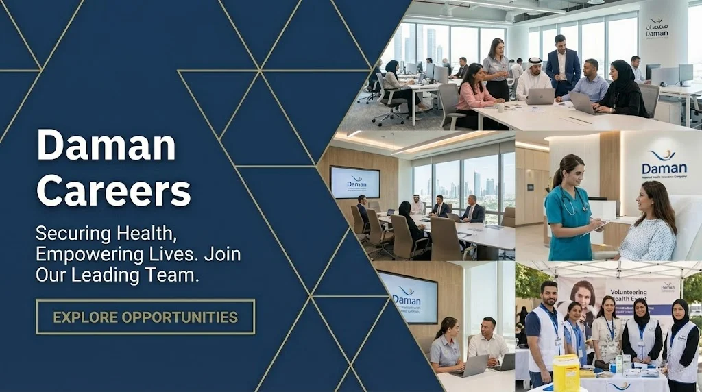 Daman Careers 2026 | National Health Insurance, Claims Processing & Medical Coding Jobs in UAE