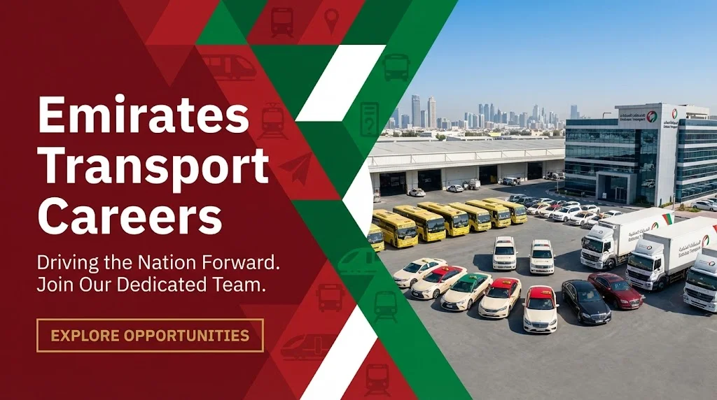 Emirates Transport Careers 2026 | Heavy Bus Driver, Fleet Logistics & Mechanic Jobs in UAE