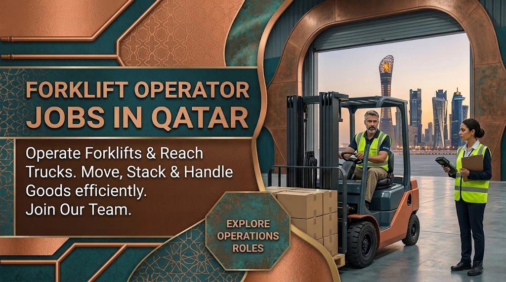 Forklift Operator Jobs in Qatar 2026 | Salary, Licenses & Walk-ins