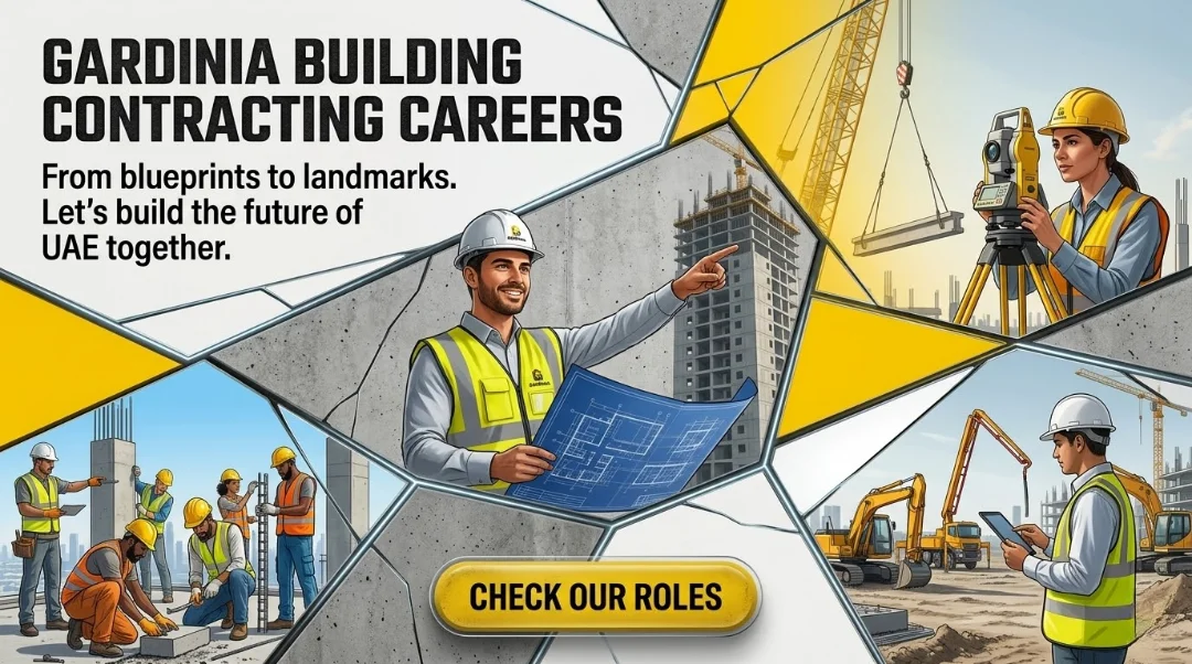Gardinia Building Contracting LLC Careers 2026 | Civil Engineers, HSE Officers & Construction Jobs