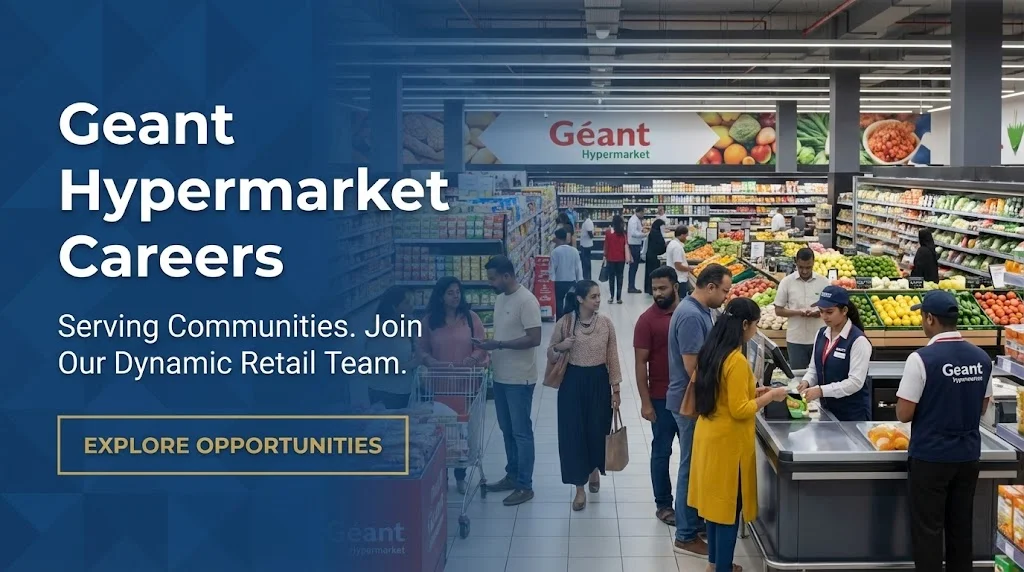 Geant Hypermarket Careers 2026 | Cashier, FMCG Retail & Logistics Jobs in UAE 