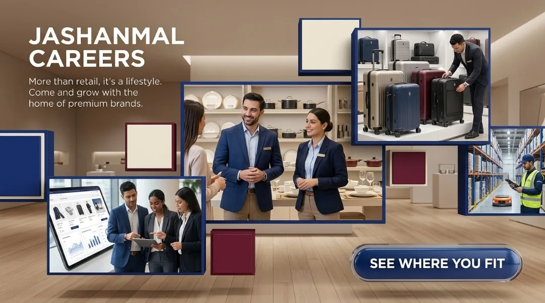Jashanmal Careers 2026 | Retail Sales, Luxury Merchandising & Warehouse Jobs
