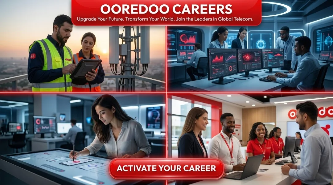 Ooredoo Careers 2026 | Telecom Engineer, Customer Service & Retail Jobs in Qatar
