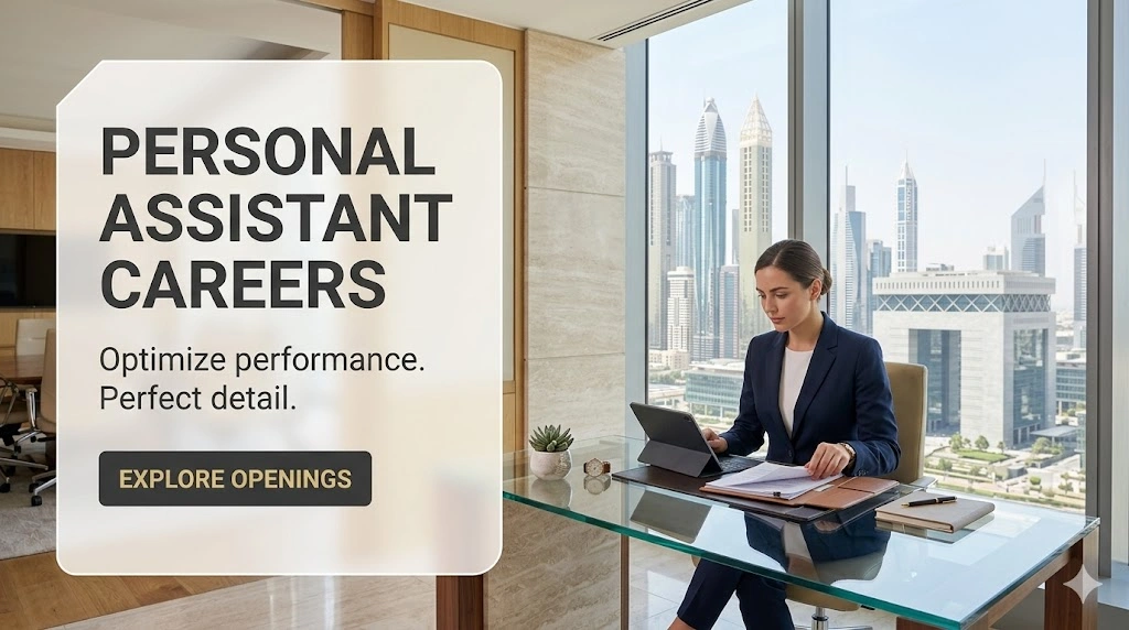 Personal Assistant Jobs in Dubai | Corporate EA & VIP Roles