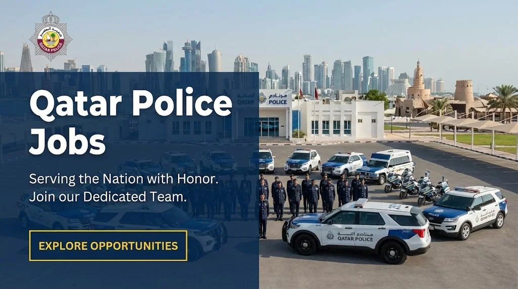 Qatar Police Jobs 2026 | MOI Law Enforcement & Security Careers in Doha