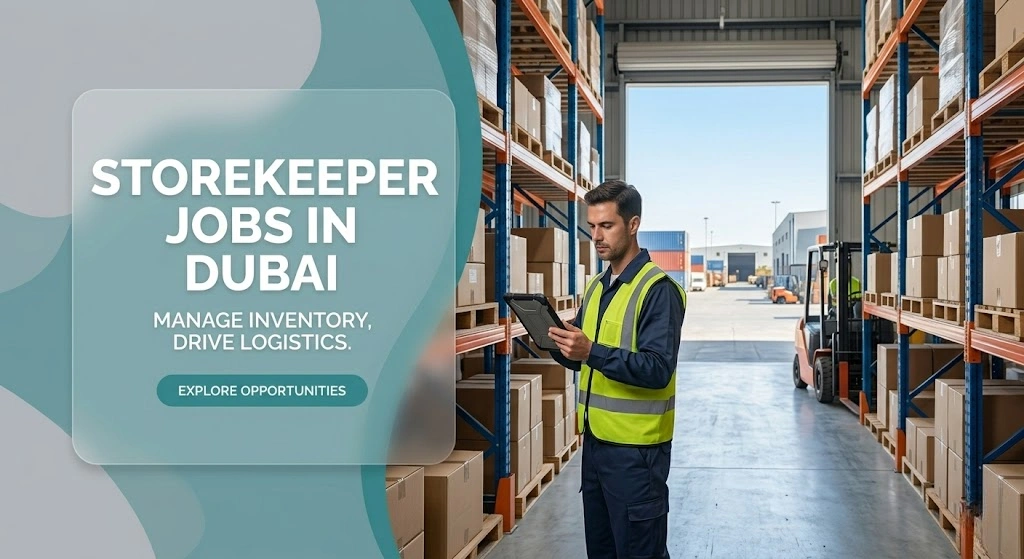Storekeeper Jobs in Dubai: Logistics & Construction Roles