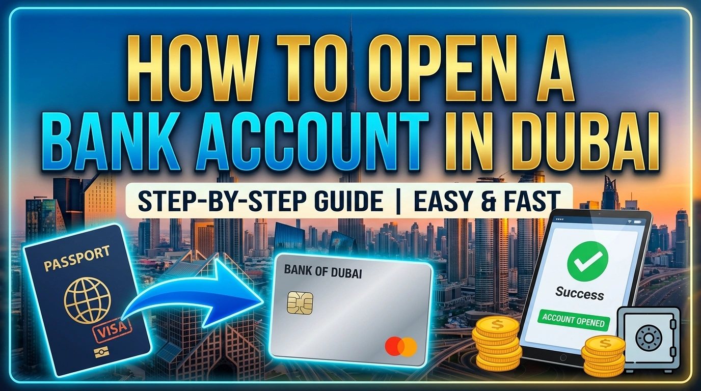 How to Open a Bank Account in Dubai: Complete Guide (2026)