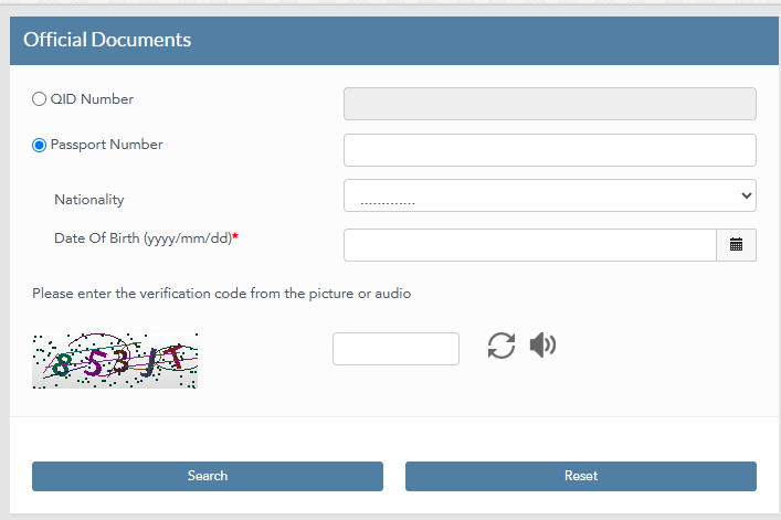 Qatar ID Check Online Using Passport Number