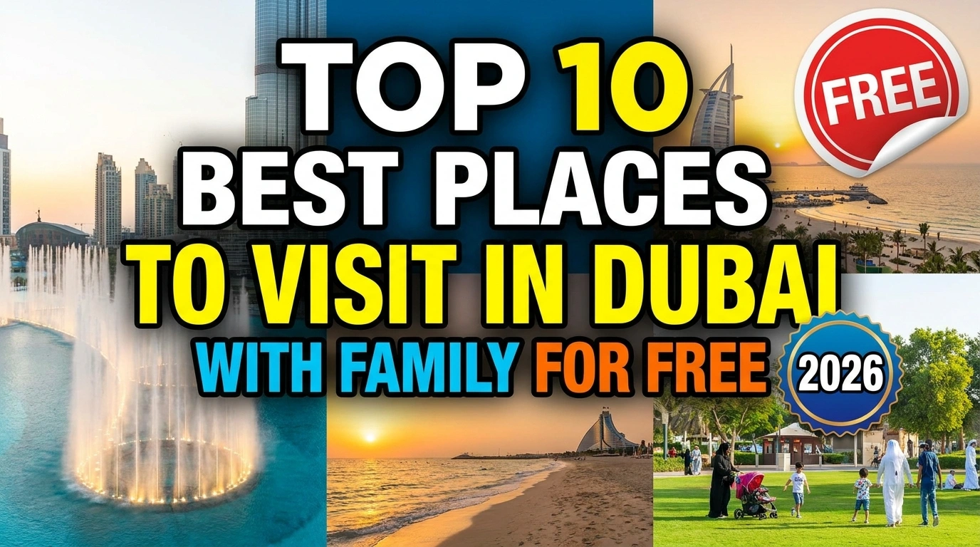 Top 10 Best Places to Visit in Dubai with Family for Free