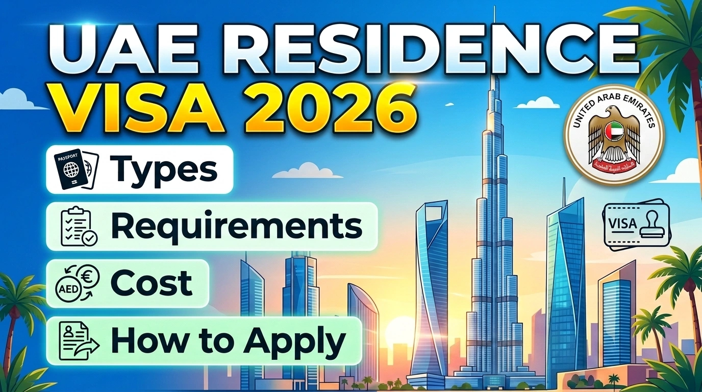 UAE Residence Visa 2026 | Types, Cost and How to Apply