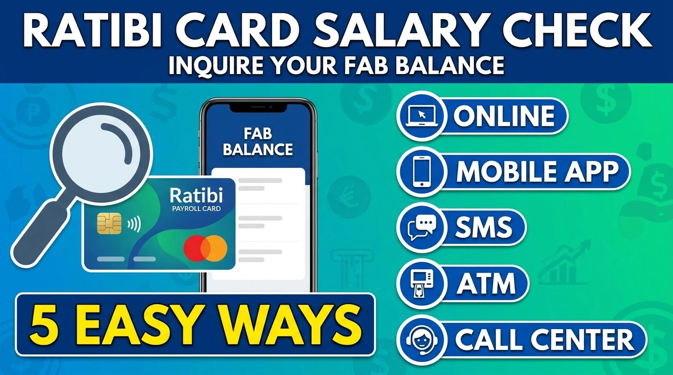 Ratibi Card Salary Check 2026: 5 Easy Ways to Check Your FAB Balance Online and Offline